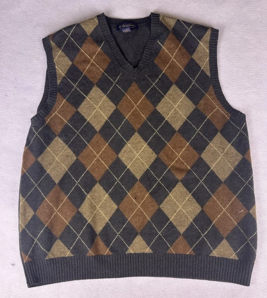Best Argyle Sweater Vests for Men with Preppy Pattern Charm