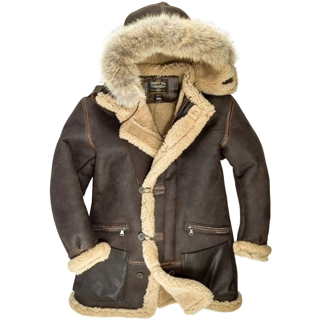 Best Shearling Flight Jackets for Men with Heavy Duty Warmth