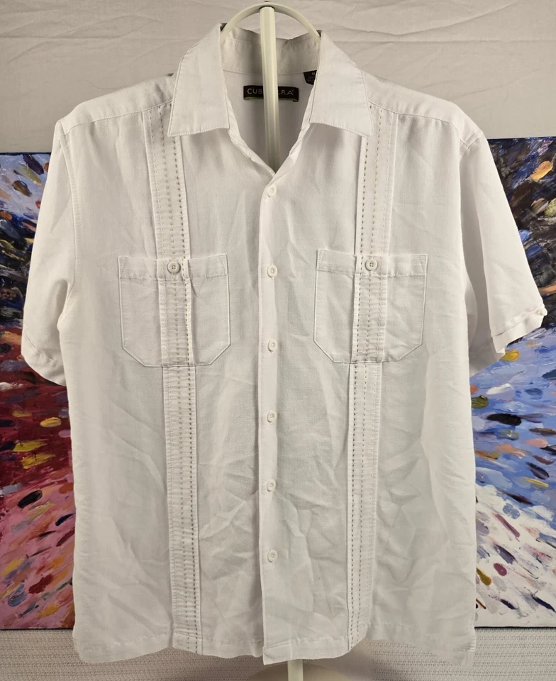 Best Linen Guayabera Shirts for Men with Classic Pleated Front