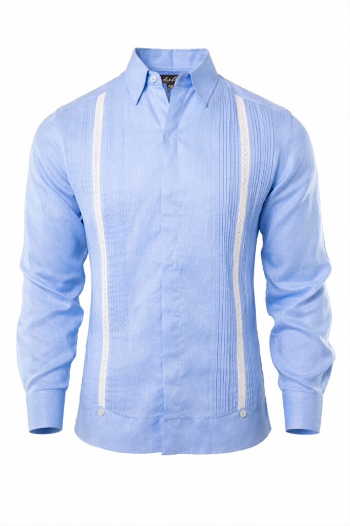 Best Embroidered Guayabera Shirts for Men with Detailed Cuban Style