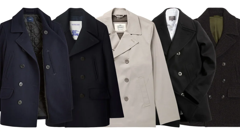 Best Navy Peacoats for Men with Classic Nautical Style
