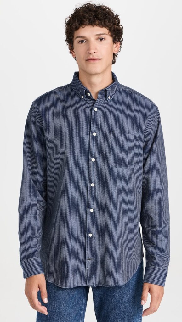 Best Washed Chambray Shirts for Men with Soft Worn In Feel