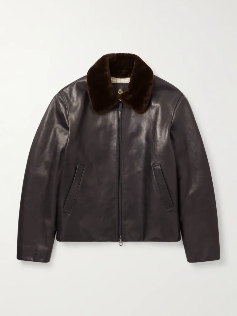 Best Leather Shearling Coats for Men with Rugged Luxe Appeal