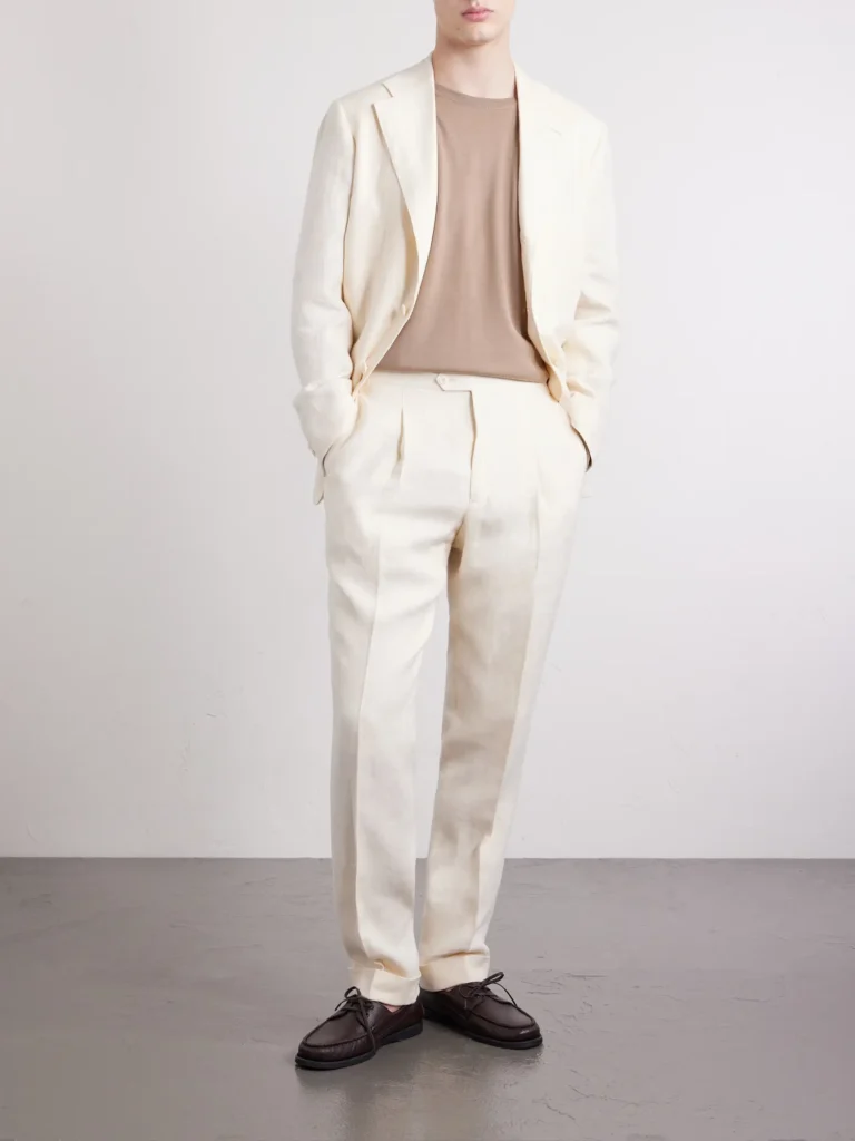 Best Tailored Linen Trousers for Men with Lightweight Elegance
