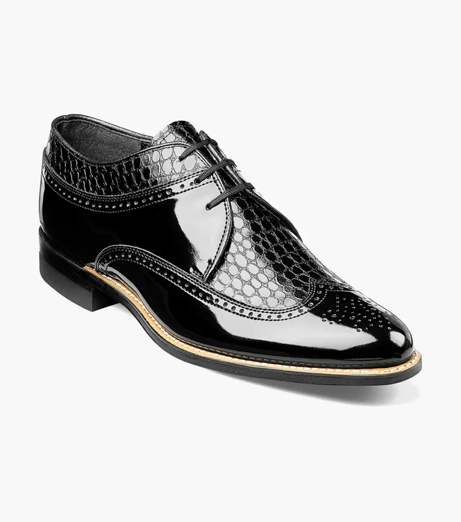 Best Two Tone Wingtip Shoes for Men with Bold Vintage Style