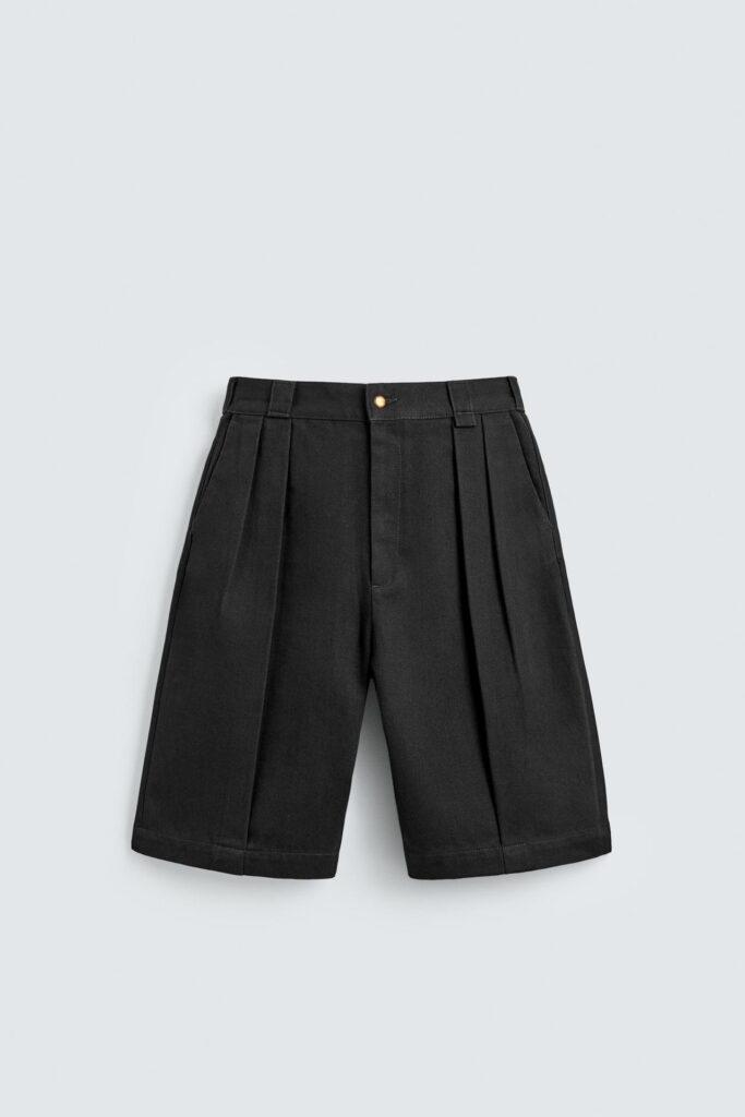 Best Pleated Bermuda Shorts for Men with Tailored Roomy Style