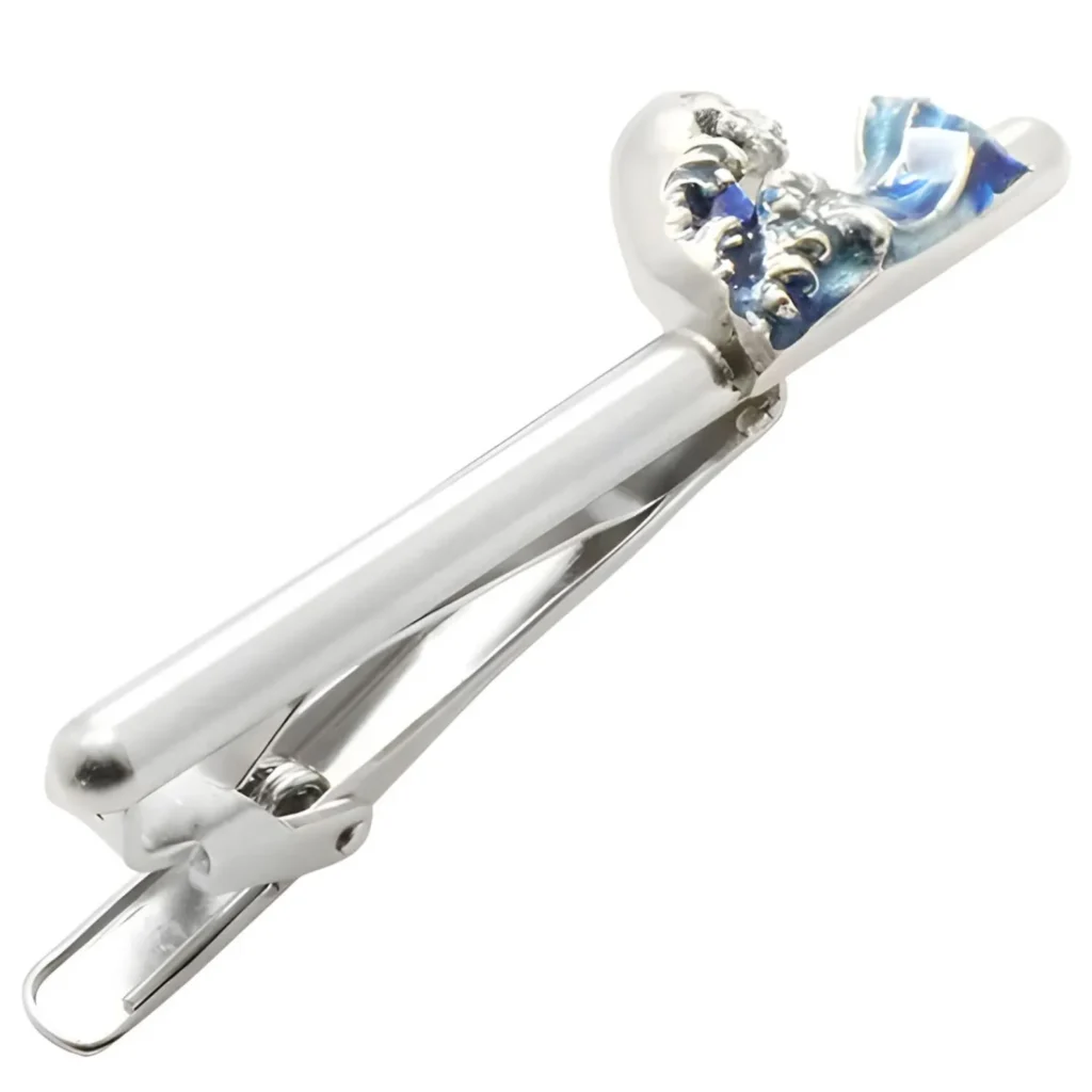 Brooks Brothers Sterling Silver Gold-Plated Tie Clip