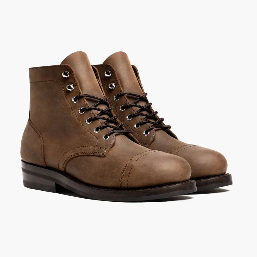 Best Cap Toe Dress Boots for Men with Polished Formal Finish