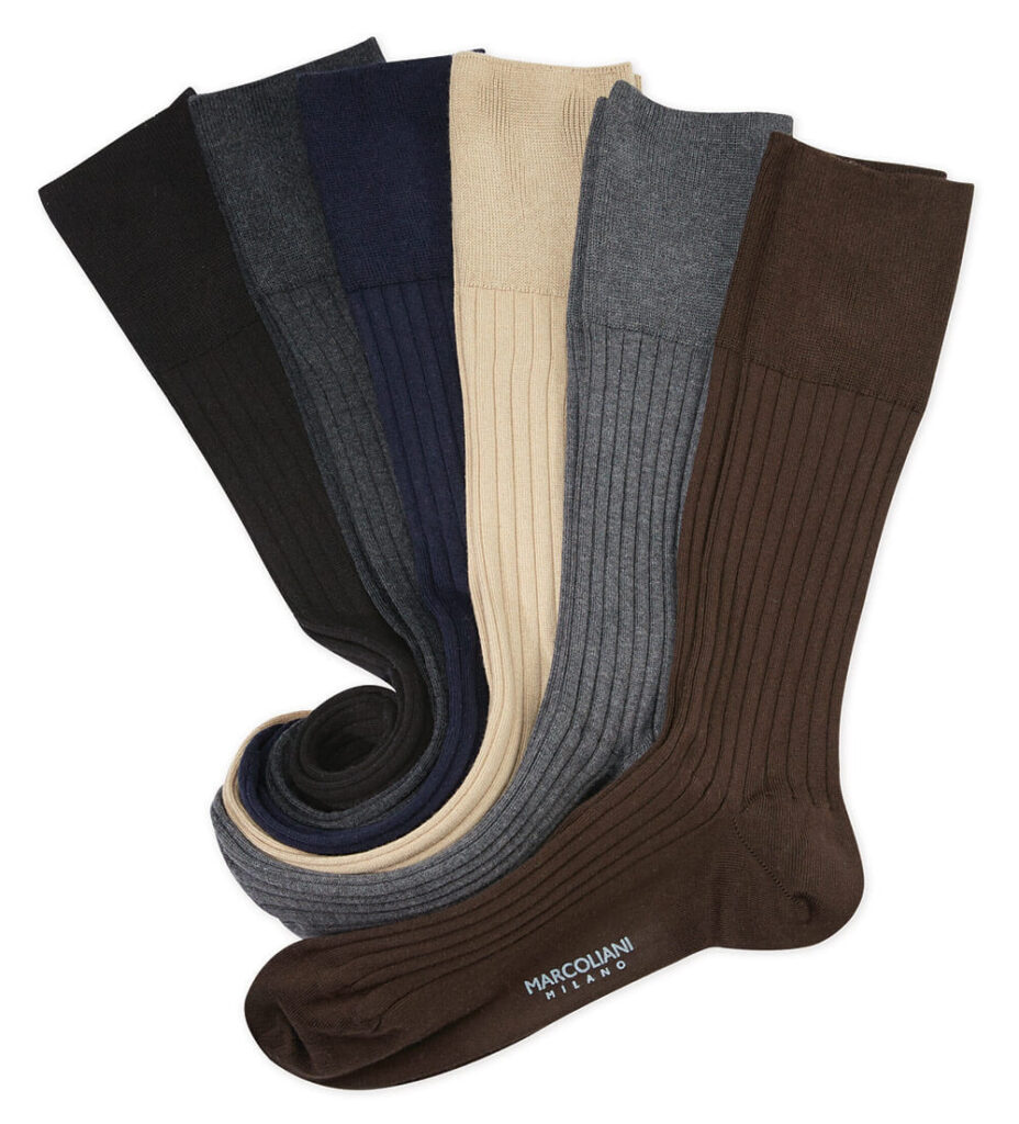 Best Ribbed Dress Socks for Men with Sharp Formal Finish