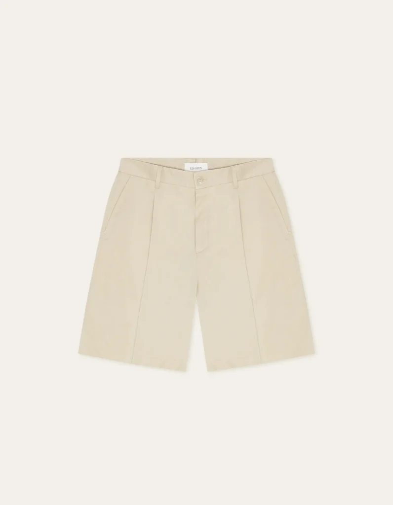 Best Pleated Bermuda Shorts for Men with Tailored Roomy Style