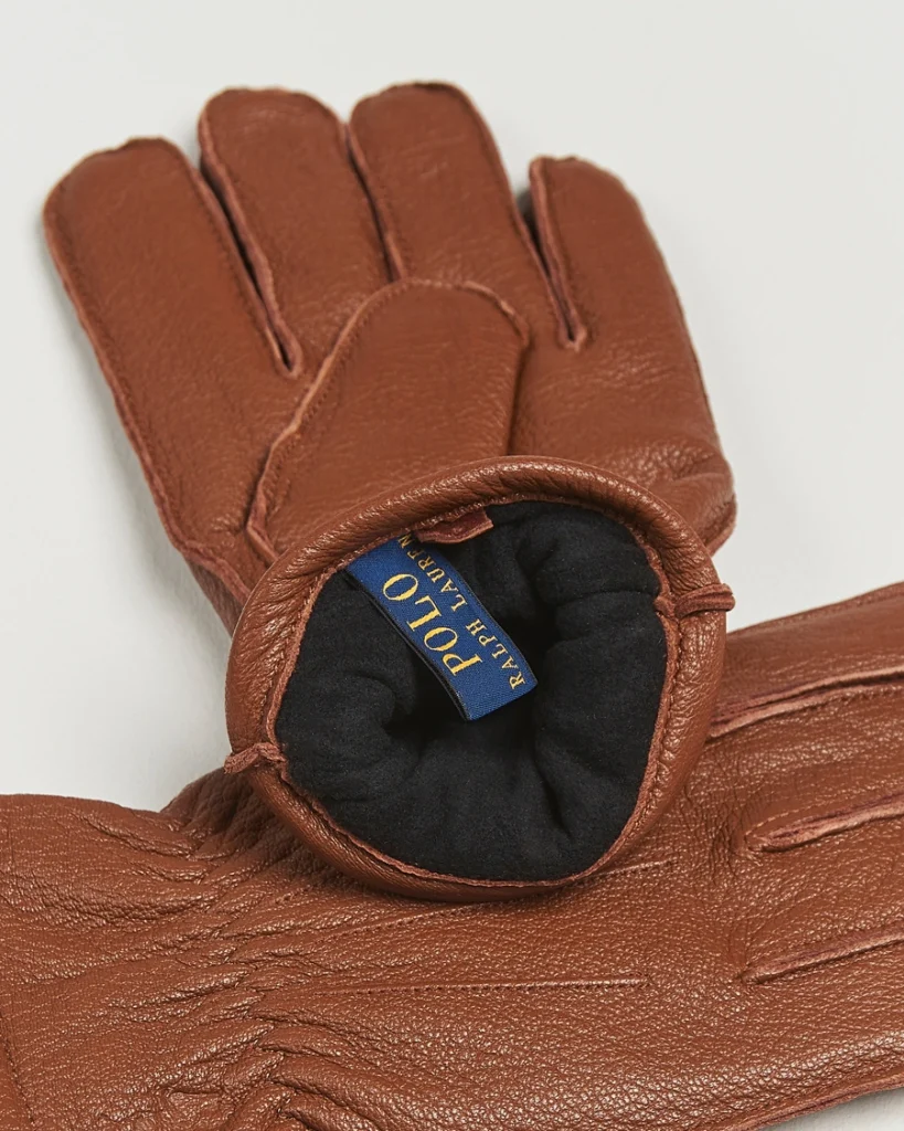 Best Leather Gloves for Men with Warm Wind Blocking Lining