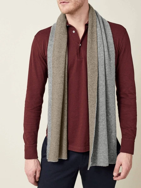 Best Cashmere Scarves for Men with Luxe Lightweight Feel