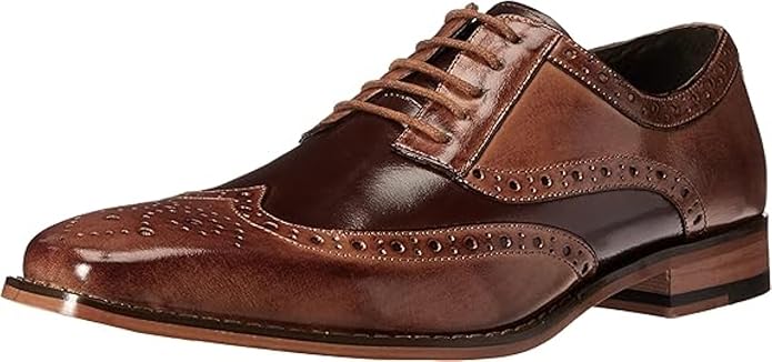 Best Two Tone Wingtip Shoes for Men with Bold Vintage Style