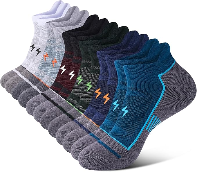 Best Cushioned Athletic Socks for Men with Impact Absorption