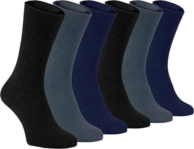 Best Ribbed Dress Socks for Men with Sharp Formal Finish