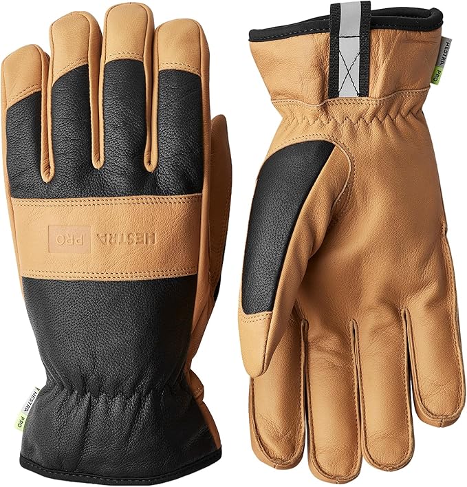 Best Leather Gloves for Men with Warm Wind Blocking Lining