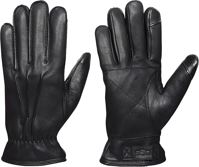 Best Leather Gloves for Men with Warm Wind Blocking Lining