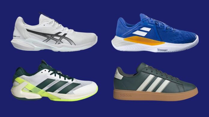 Best Court Tennis Shoes for Men with Stable Lateral Support