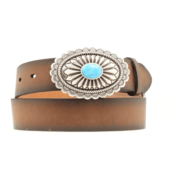 Ariat Stars Oval Belt Buckle