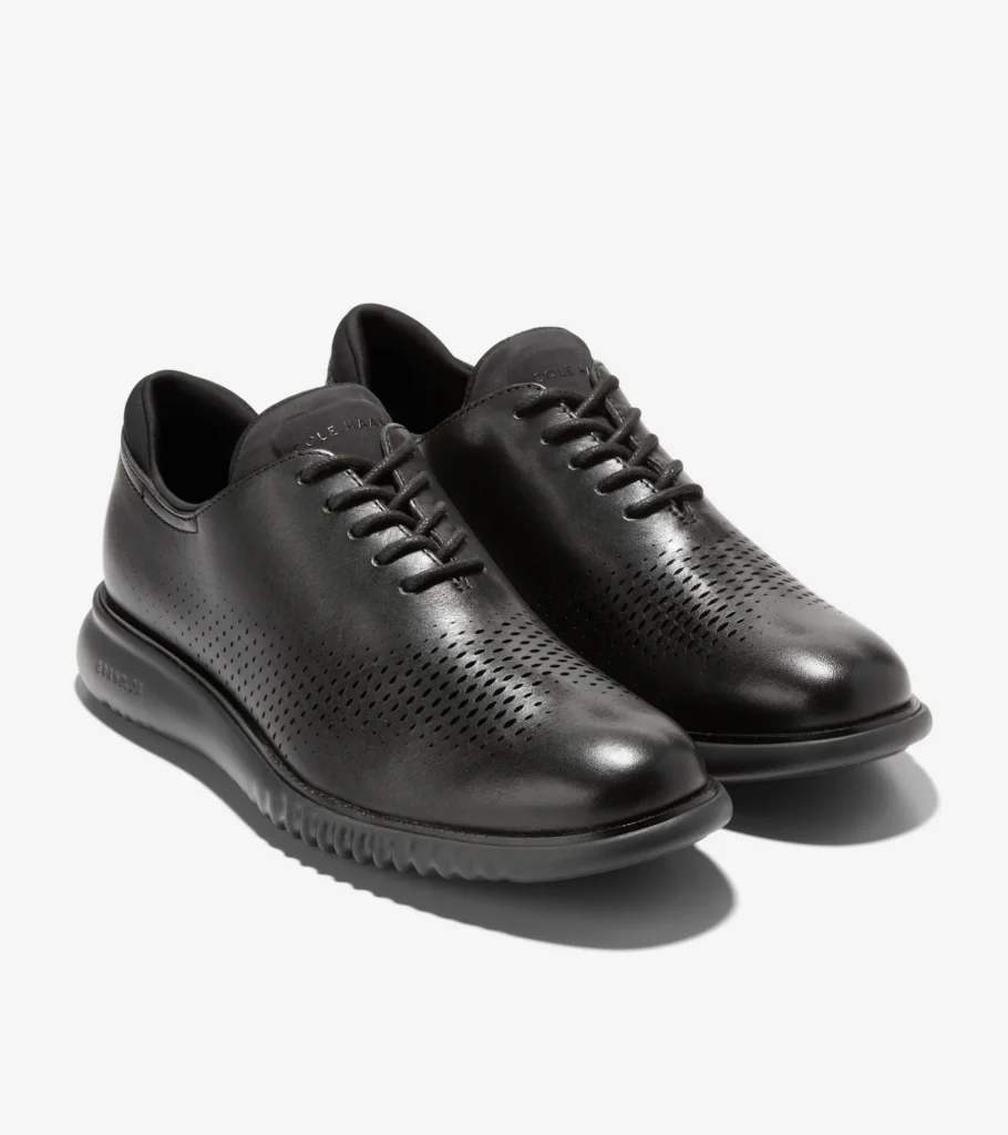 Best Leather Wingtip Shoes for Men with Detailed Brogue Finish