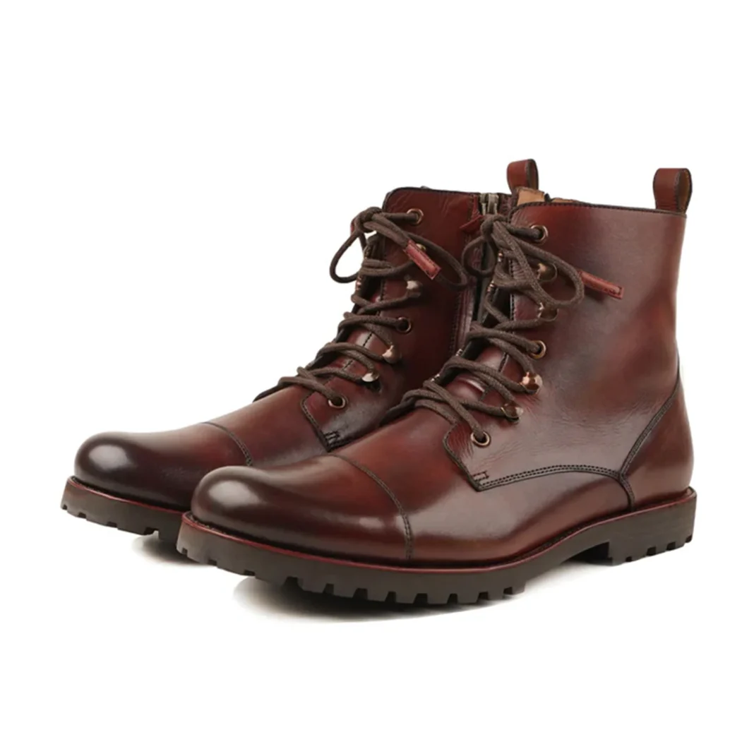 Best Cap Toe Dress Boots for Men with Polished Formal Finish