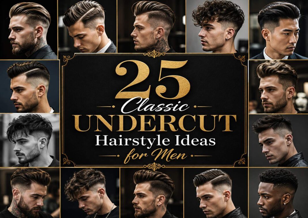 Classic Undercut Hairstyle Ideas for Men