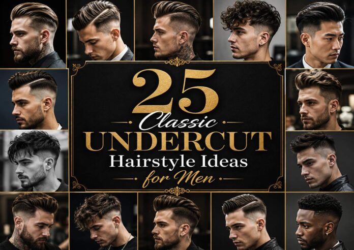 Classic Undercut Hairstyle Ideas for Men