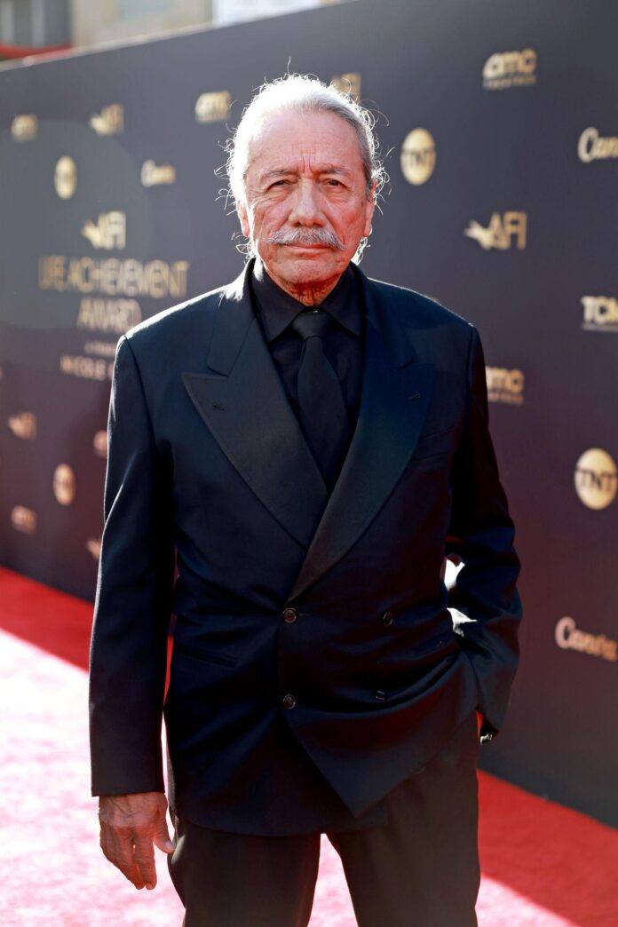 Edward James Olmos - Tailored Fashion, Statement Coats and Refined Style Details