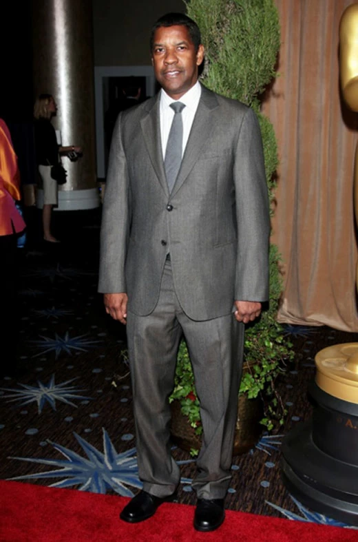 Denzel Washington - Suit Style, Grooming Choices and Red Carpet Confidence