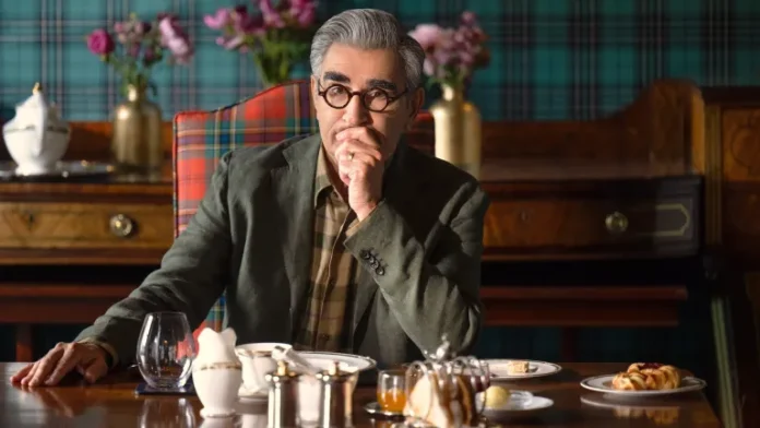 Eugene Levy - Designer Suits, Casual Layers and Modern Grooming Style