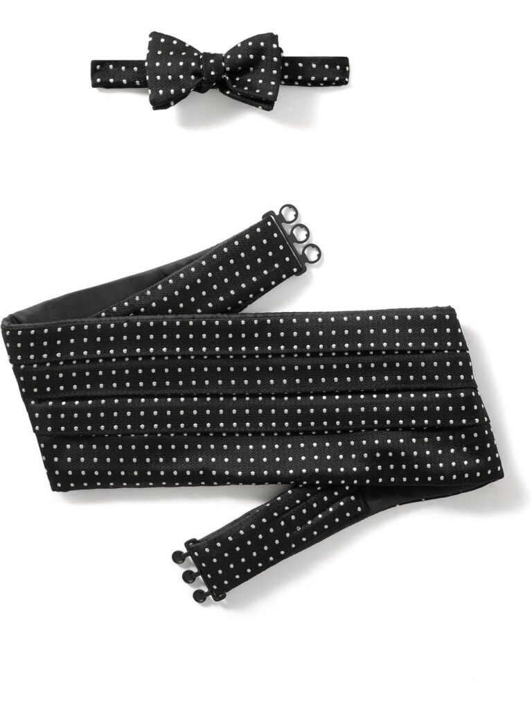 Favourbrook Black Silk Cummerbund