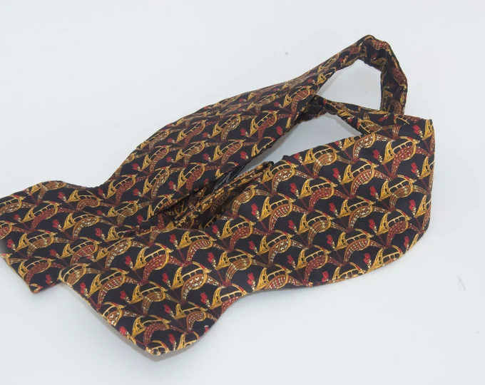Ferragamo Silk Bow Tie