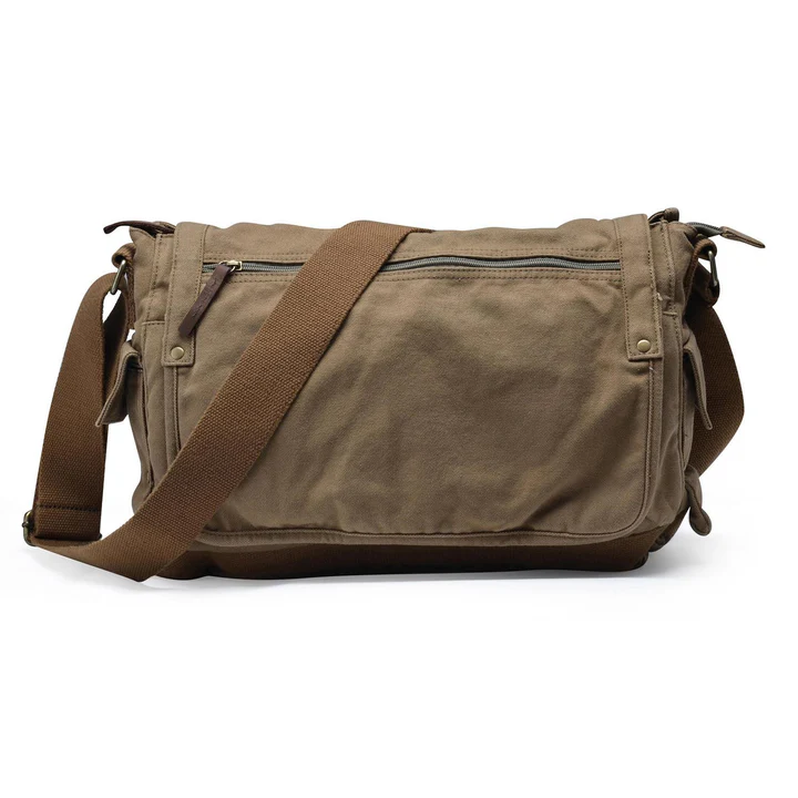 Gootium Canvas Messenger Bag #30624