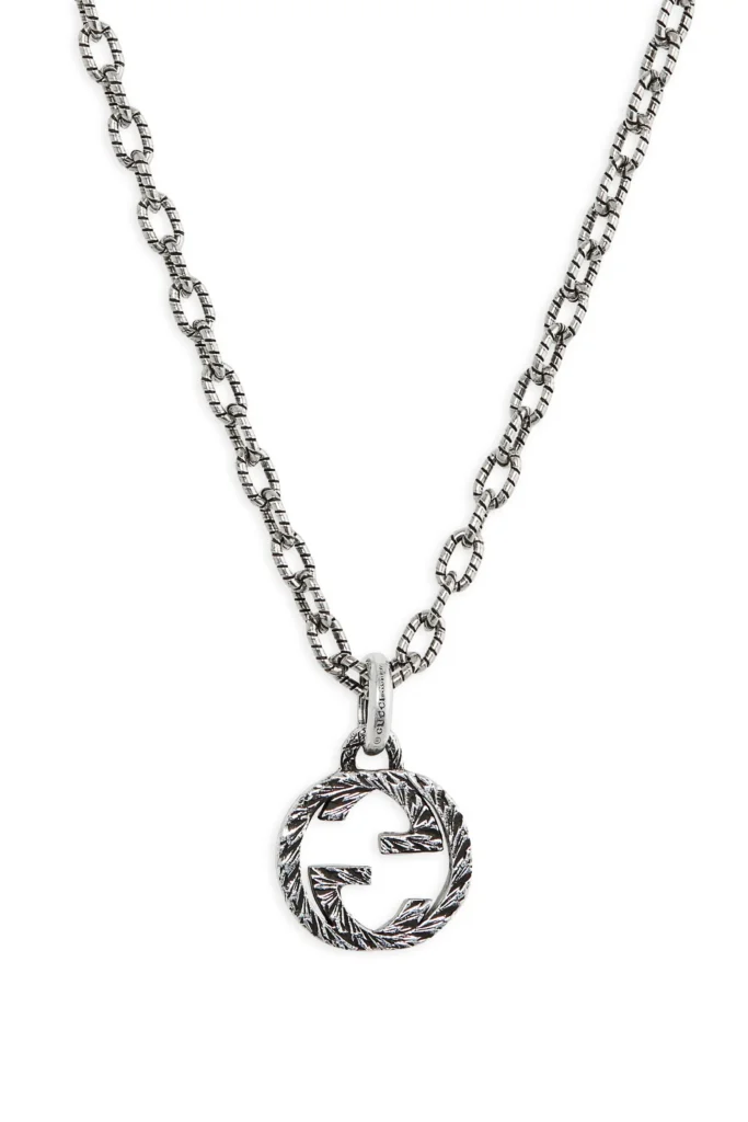 Gucci Interlocking Flat Chain Necklace