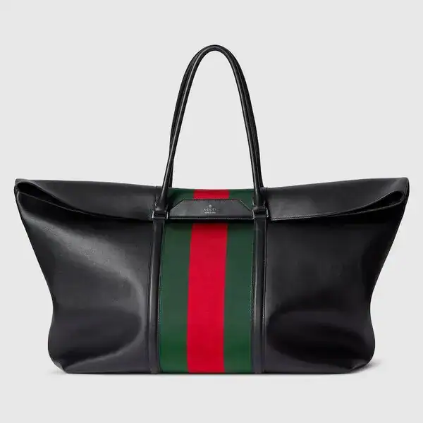 Gucci Mega Web Trademark Medium Briefcase