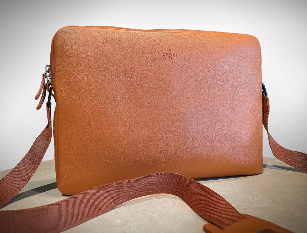 Harber London Leather Keychain