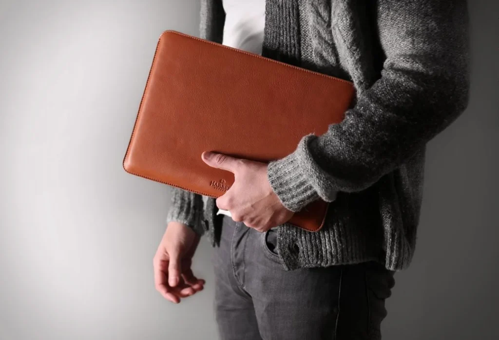 Harber London Leather Laptop Briefcase — Best Handcrafted Minimalist Design