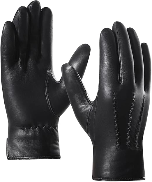 Harssidanzar Men's Leather Driving Gloves — Best Budget Comfort