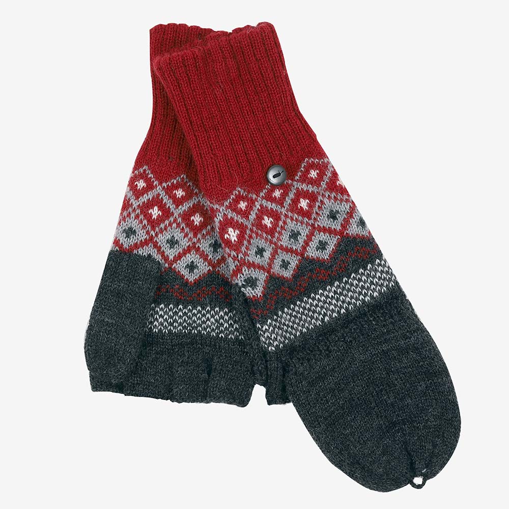 Icewear Miðfjall Traditional Nordic Wool Mittens