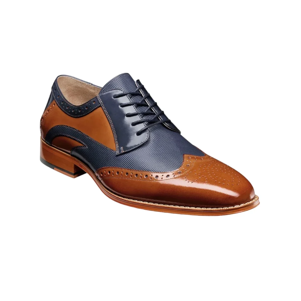 Best Two Tone Wingtip Shoes for Men with Bold Vintage Style