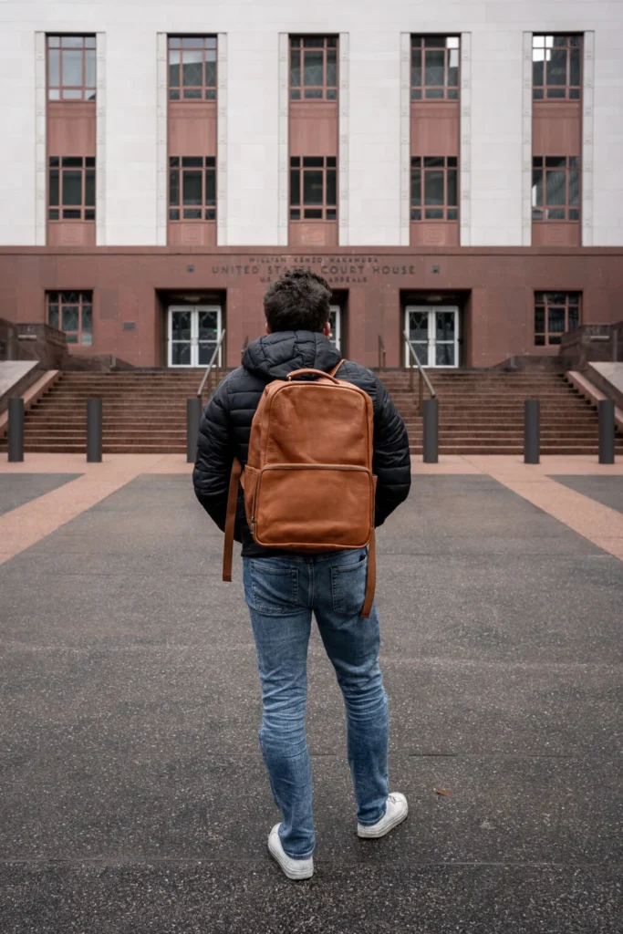 Kodiak Katmai Leather Backpack