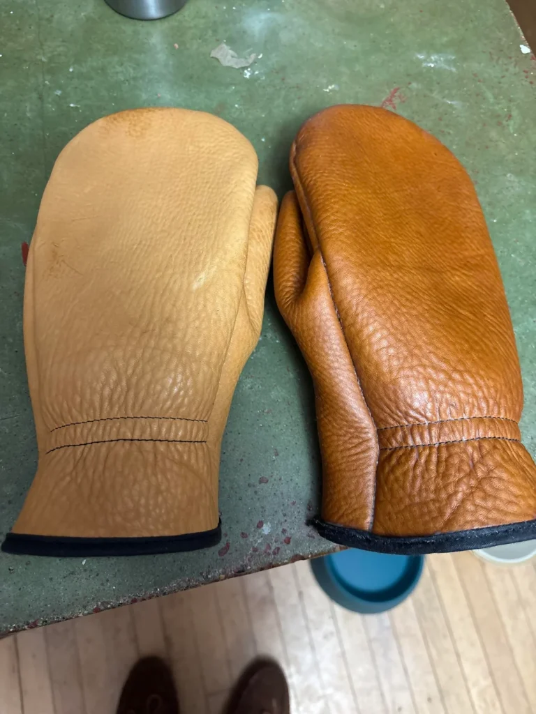 L.L.Bean Men's Buckskin Chopper Mitts