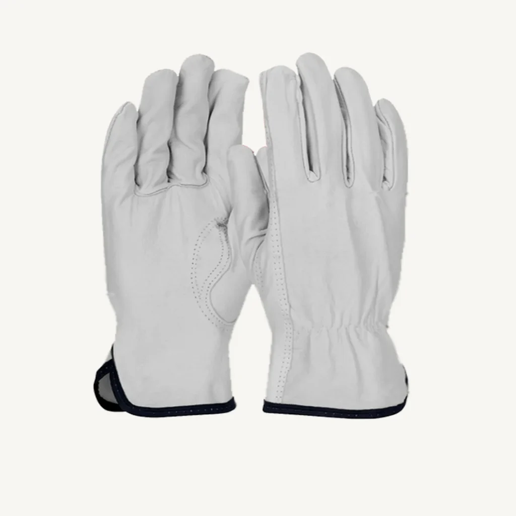 Leatherick Classic Genuine Leather Driving Gloves — Best Secure Closure