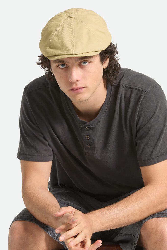 Lock & Co. Khaki Newsboy Cap — Best City Casual