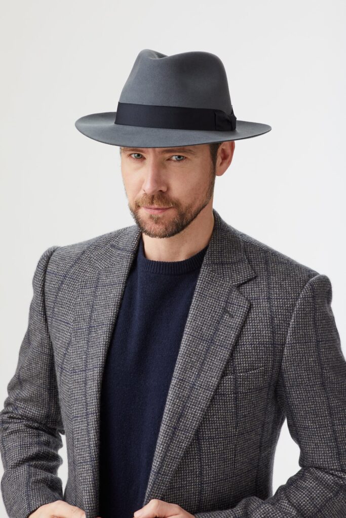 Lock & Co. Sandown Brown Felt Trilby
