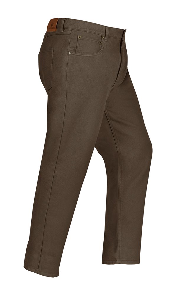 Best Stretch Moleskin Trousers for Men with Flexible Warm Comfort