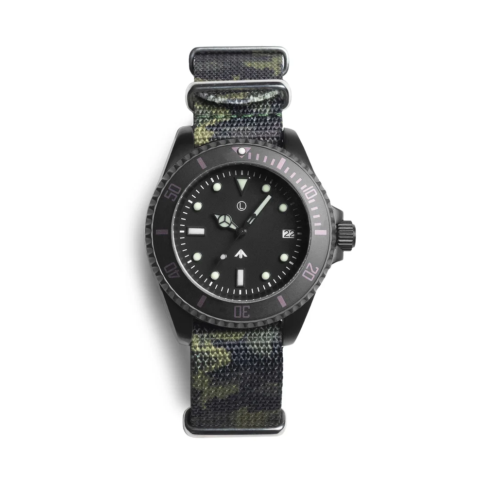 MWC Black NATO Ballistic Nylon Military Strap