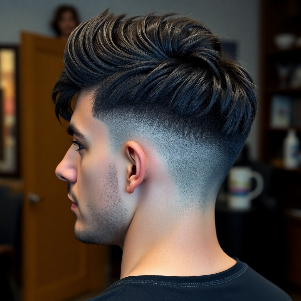 Modern Wolf Cut With Neck-Length Layers