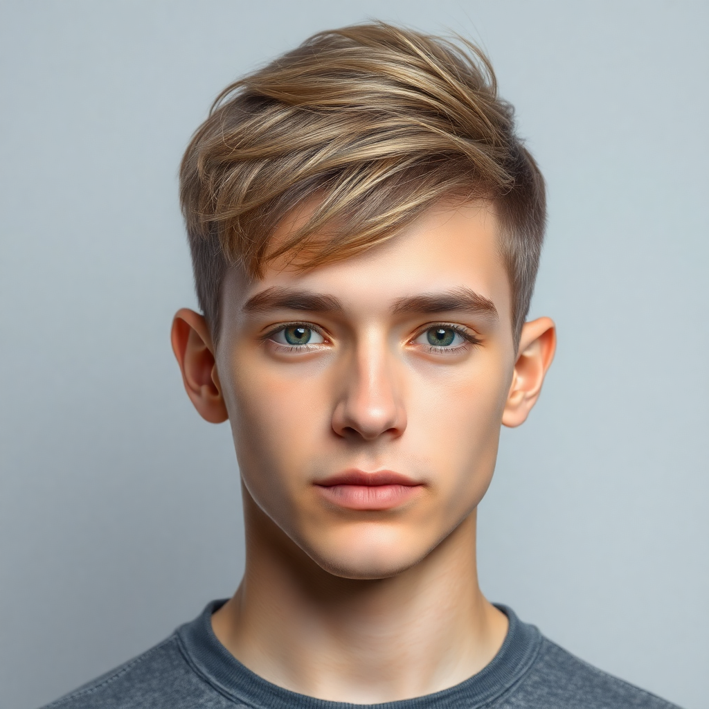 Textured Mop Top With Long Fringe