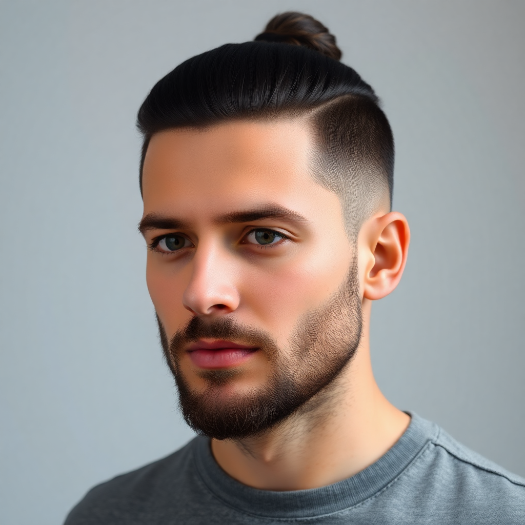 Low Man Bun With Loose Front Pieces